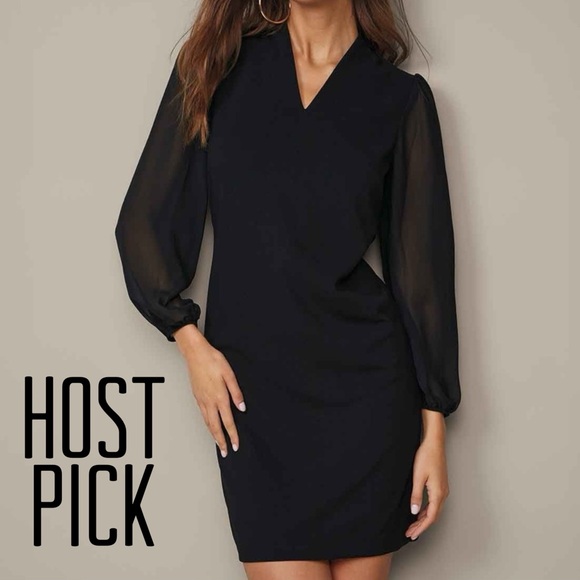 Studio 1886 Sheer Back Dress - Picture 1 of 10